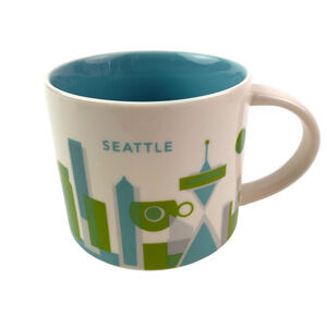 2012 Starbucks Seattle You Are Here Collection Mug 14 oz